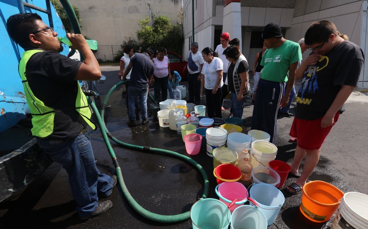 CdMx, en riesgo de quedarse sin agua potable