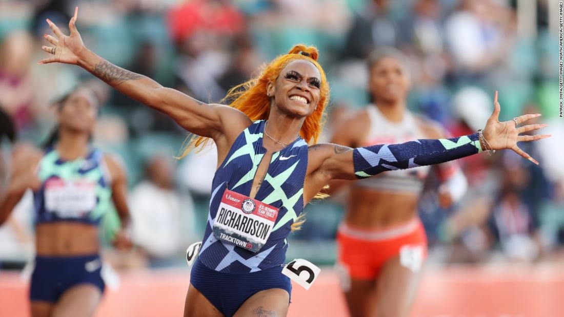 Sha'Carri Richardson dejó fuera del equipo de pista olímpico de EE. UU.