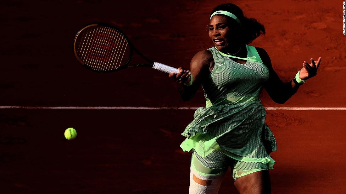 Serena Williams aturdida por Elena Rybakina en el Abierto de Francia