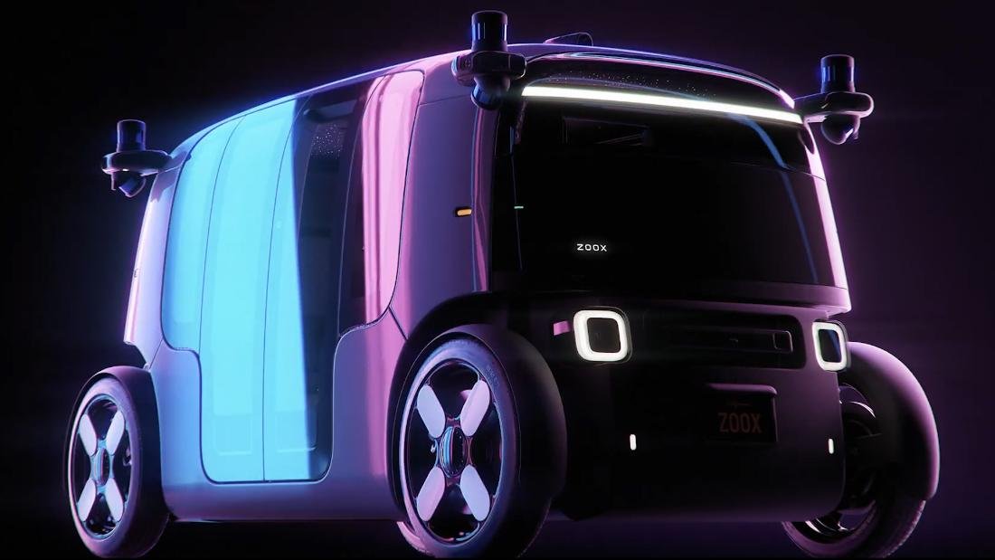Este robotaxi de Zoox de Amazon no tiene función inversa