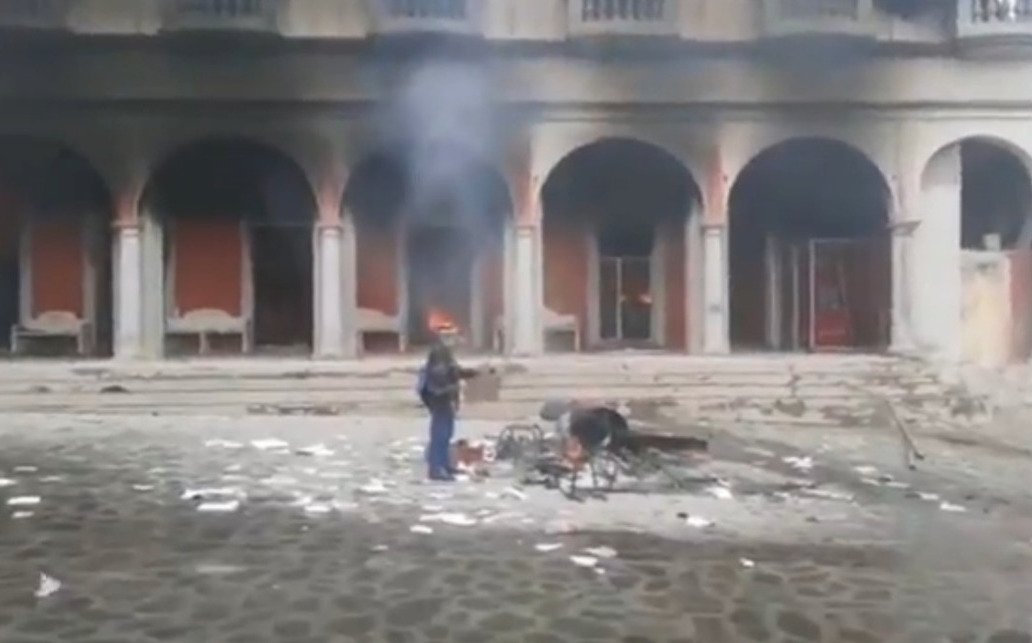 Destrozos en Chignautla, causados por actores políticos: Segob