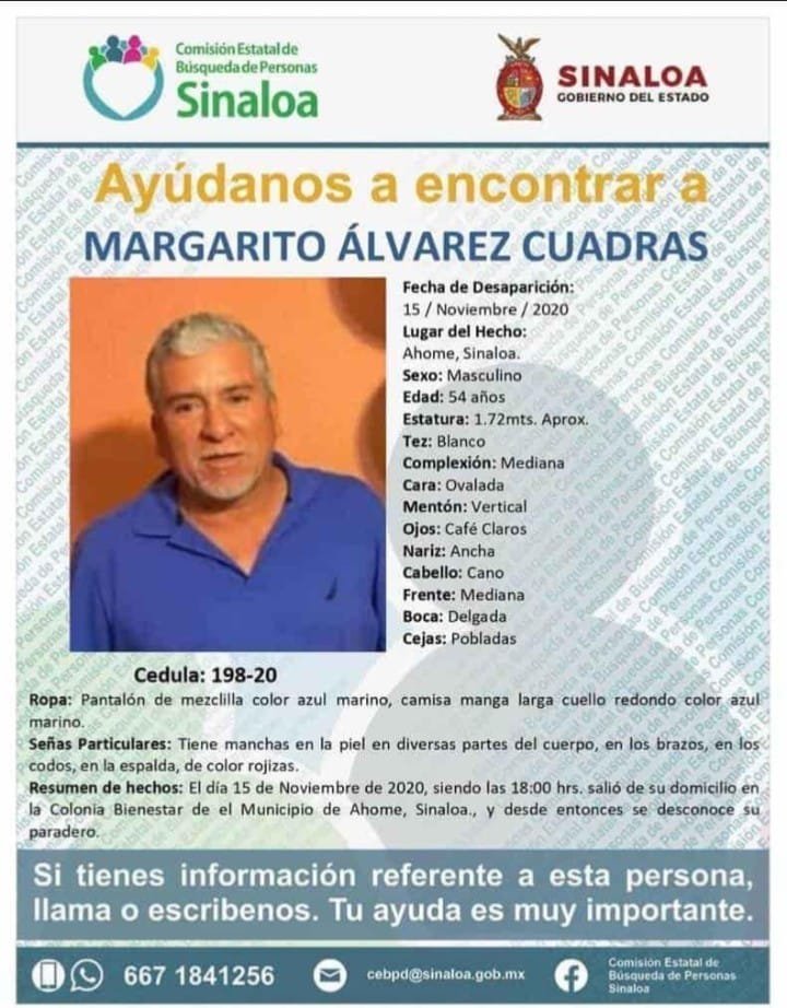 Fiscalia entrega cuerpo de Margarito a su familia tras rápida prueba de ADN