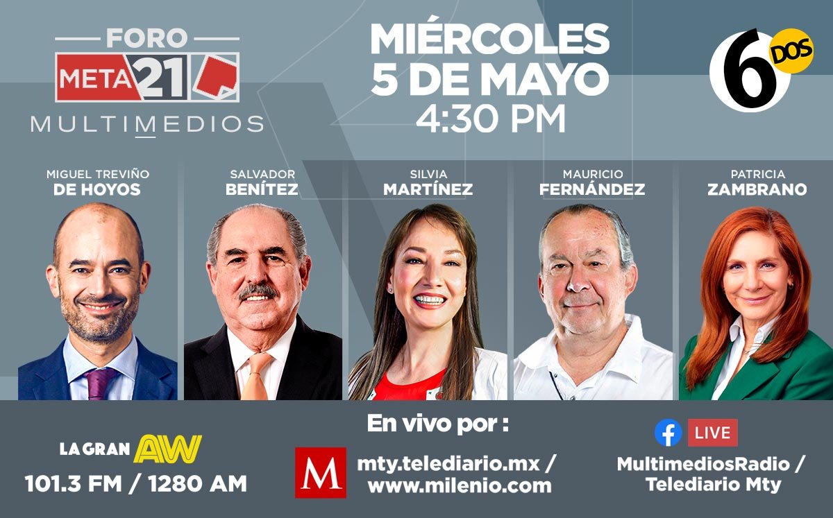 Candidatos alcaldía San Pedro Garza García: propuestas en #ForoMETA21