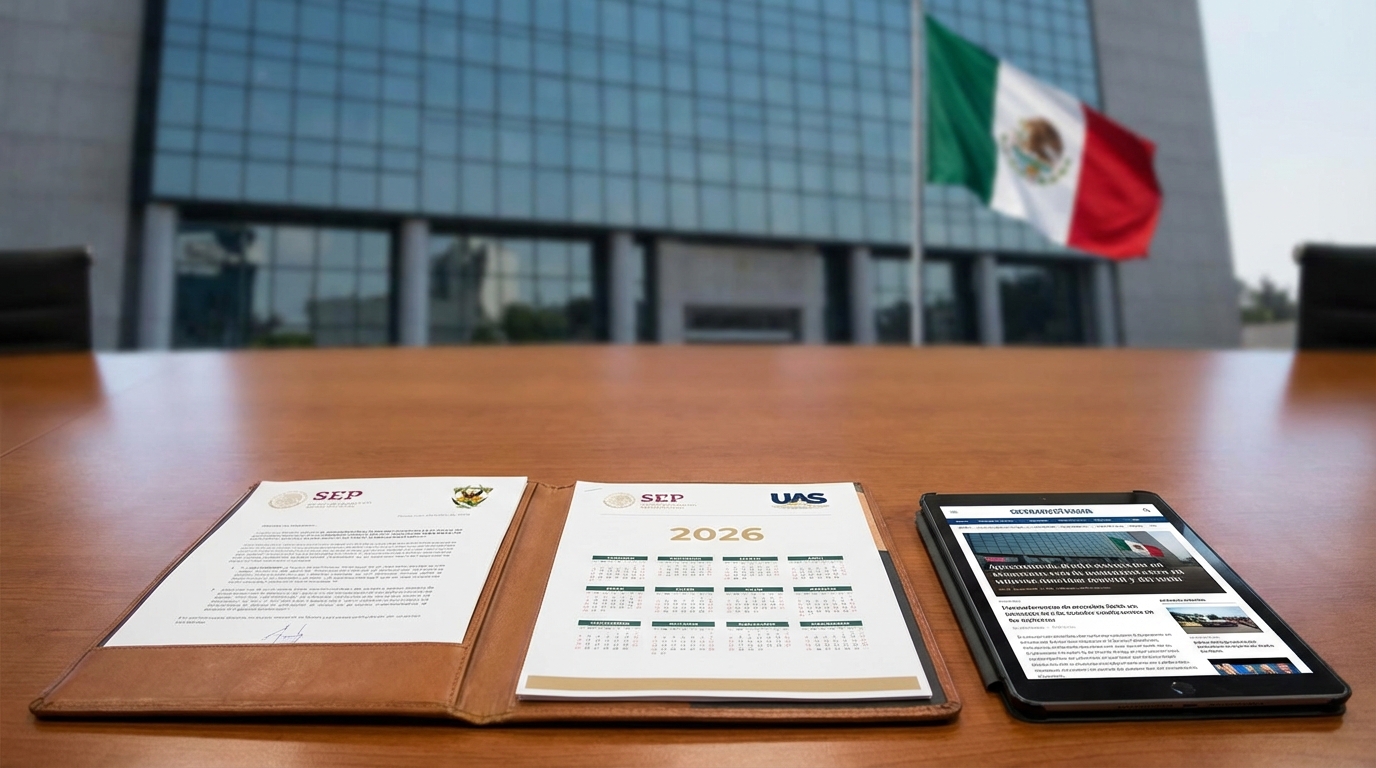 En reunión, la SEP y el Rector Jesús Madueña acuerdan estrategias de solución para la problemática de la UAS y fortalecer la estabilidad institucional en 2026