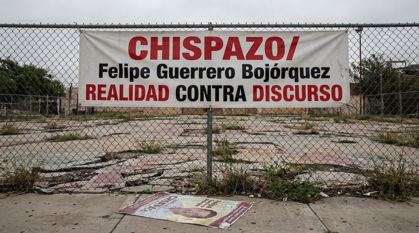 CHISPAZO/ Felipe Guerrero Bojórquez REALIDAD CONTRA DISCURSO
