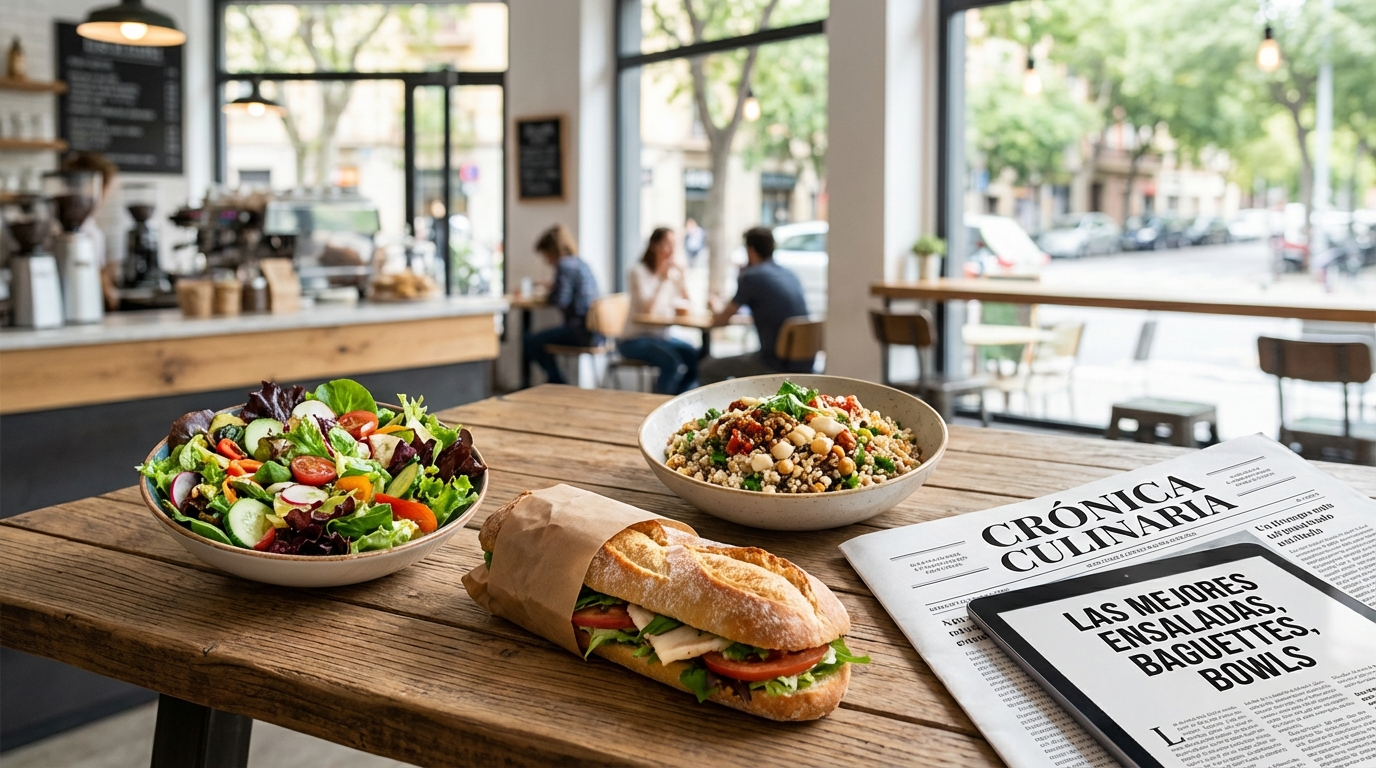 LAS MEJORES ENSALADAS, BAGUETTES, BOWLS